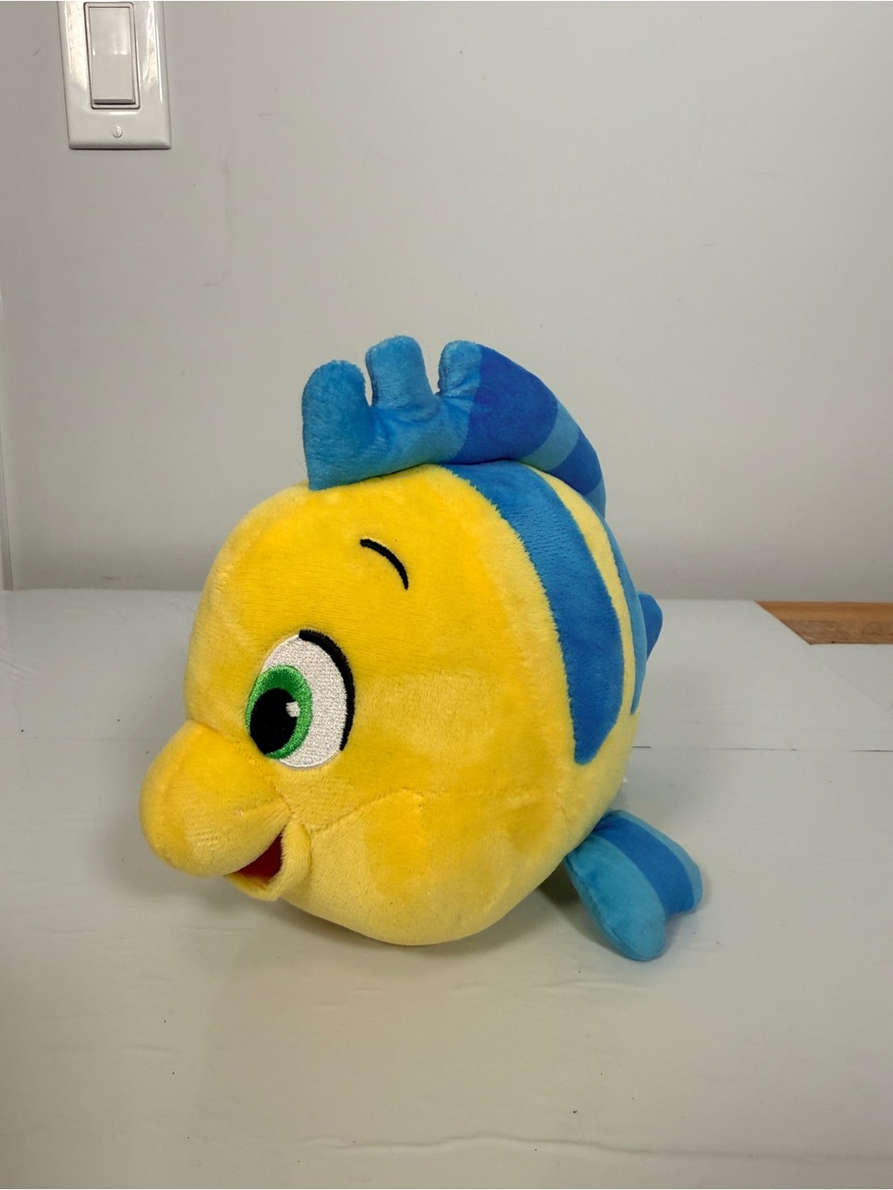 Disney Princess Flounder Plush 8" The Little Mermaid